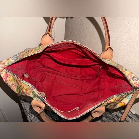 Dooney & Bourke Colorful Lettered Satchel - Picture 2 of 16